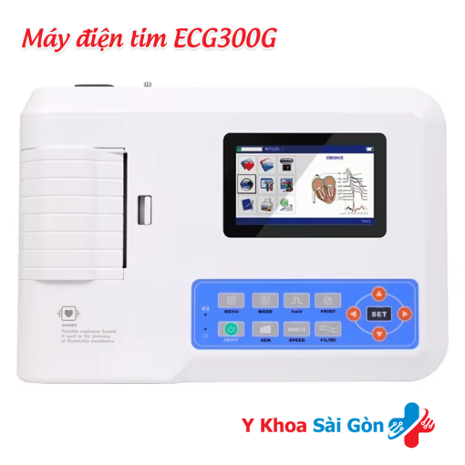 Máy Điện Tim 3 Cần ECG 300G