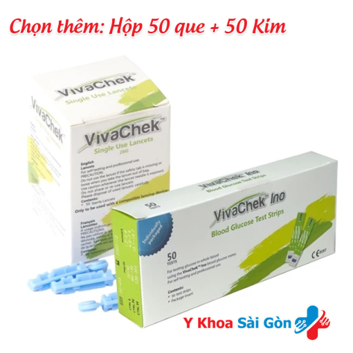 que thử đường huyết vivachek ino