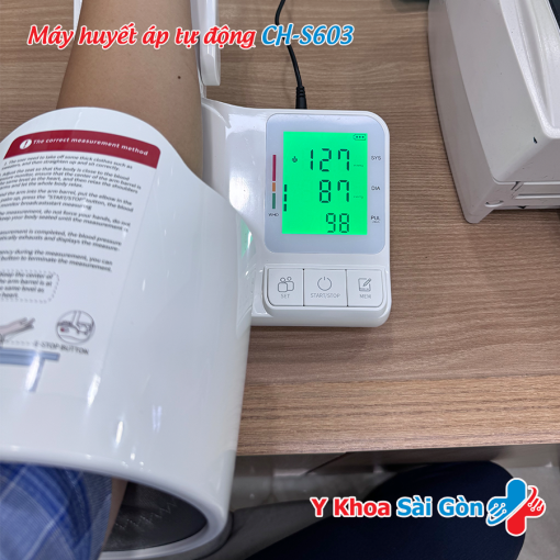 Máy đo huyết áp tự động để bàn