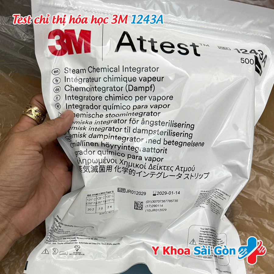 test chỉ thị hóa học 3M 1243A